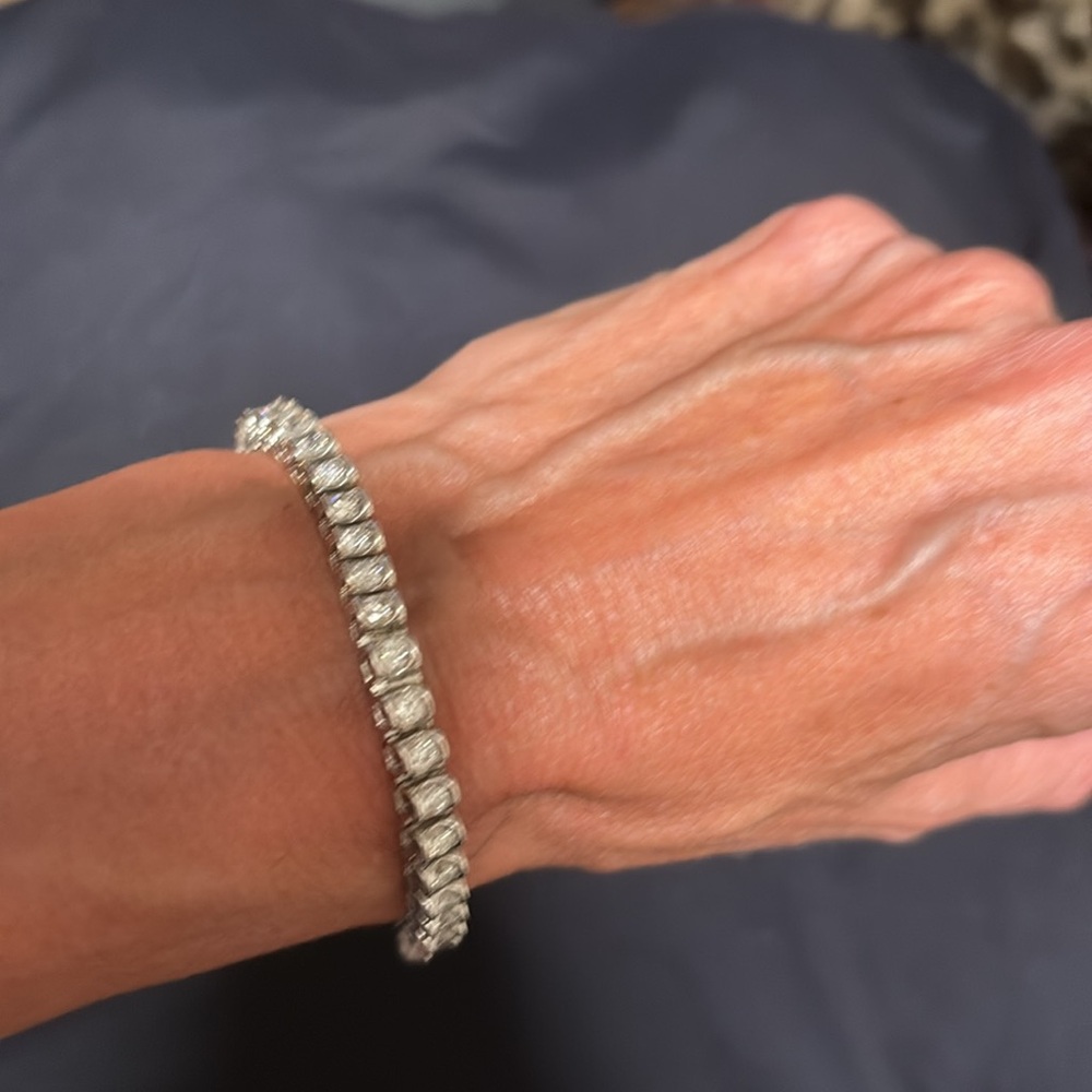Diamond Tennis Bracelet- white gold
